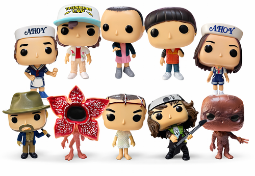 FUNKO STRANGER THINGS SET 10 PERSONAJES