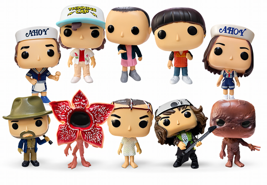 FUNKO STRANGER THINGS SET 10 PERSONAJES